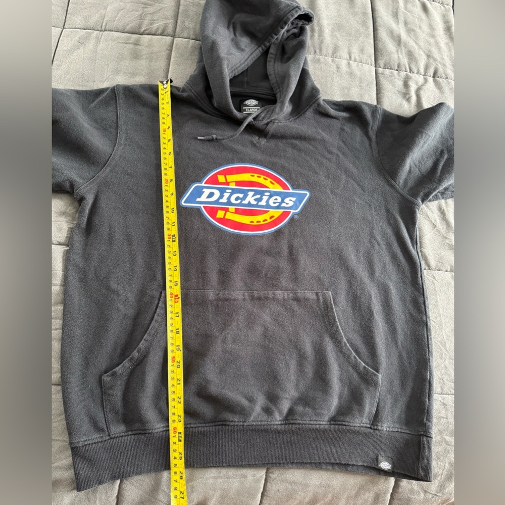 Dickies Black Hoodie and Gray T-Shirt Set Y2K - Picture 4 of 14